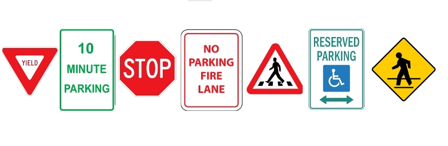 parking signs